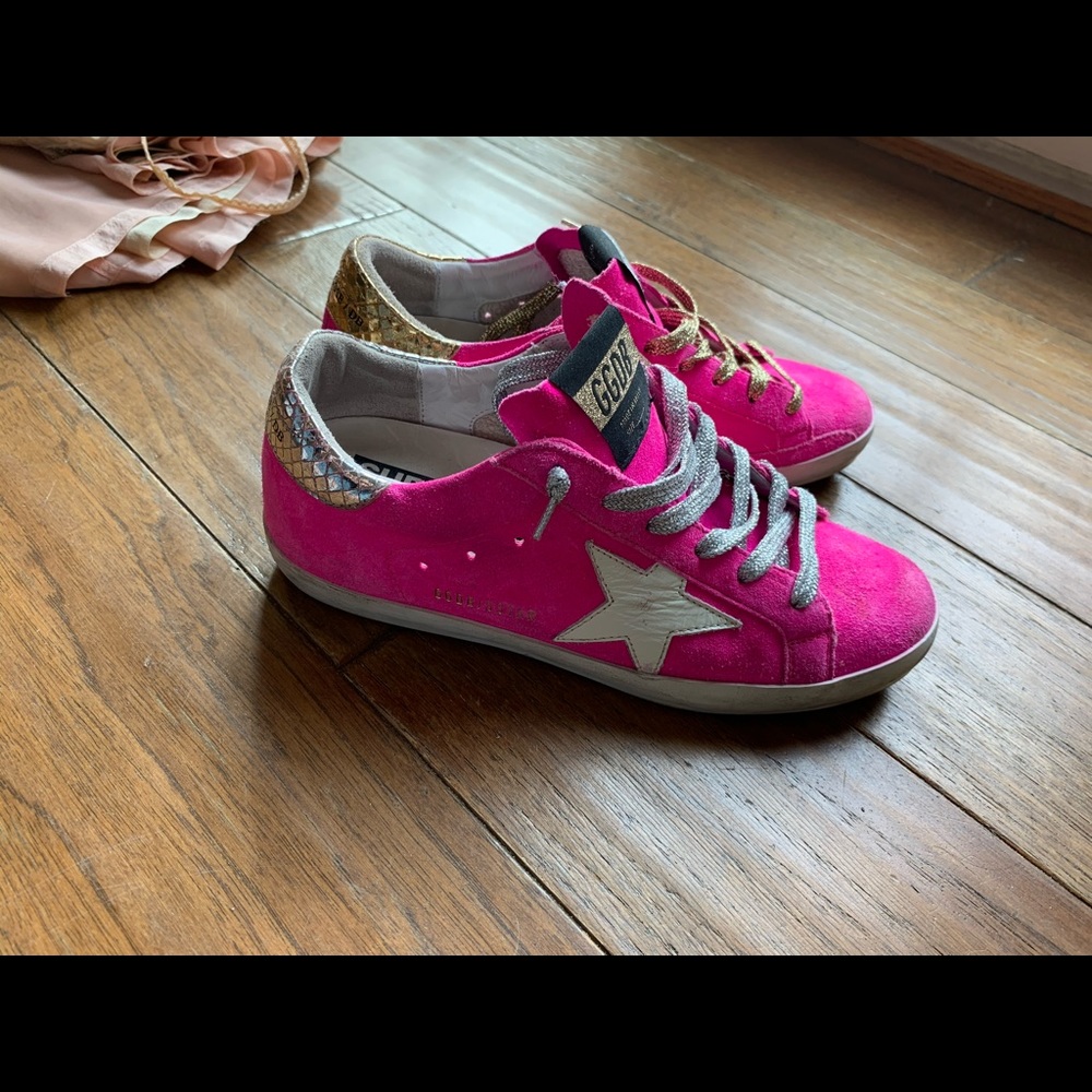 Limited edition Golden Goose Superstars